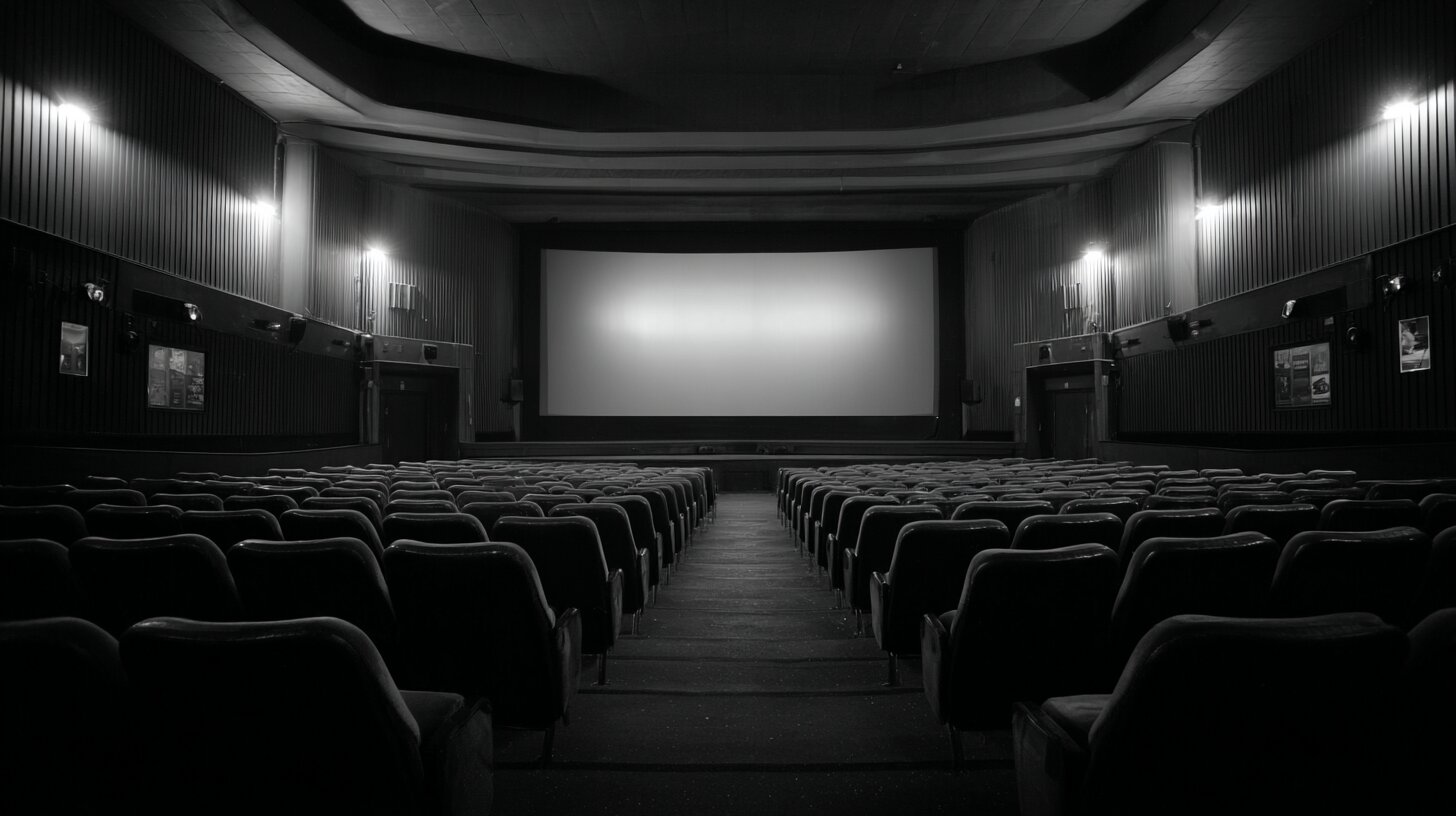 An empty cinema